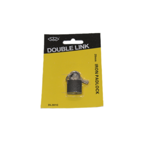 Double Link Iron Padlock