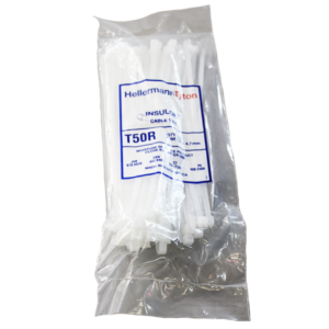 CABLE TIE#T50R WHITE(100PKT)200X4.6