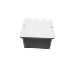 J-BOX 100MM X 100MM X 60MM (FIXED LID)IP