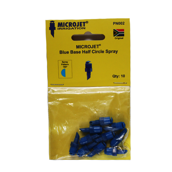 MICROJET BLUE BASE/BLUE CAP 180 DEG