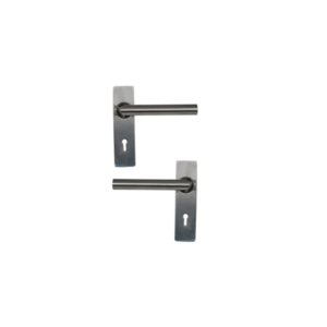 MACKIE DIANA STAINLESS STEEL HANDLE ON PLATE
