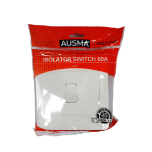 AUSMA 4X4 60A ISOLATOR WITH PILOT LIGHT