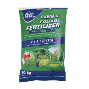 Protek Lawn & Foliage Fertiliser 7.1.3 (15%) 10kg