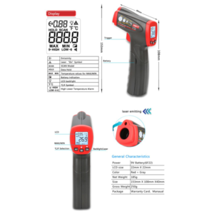 Uni-T INFRARED-THERMOMETER-(UT-300S)