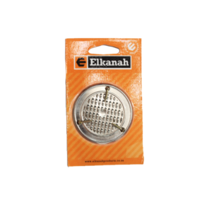 Elkanah Air Vent Cupboard Nickel Plated 65Mm