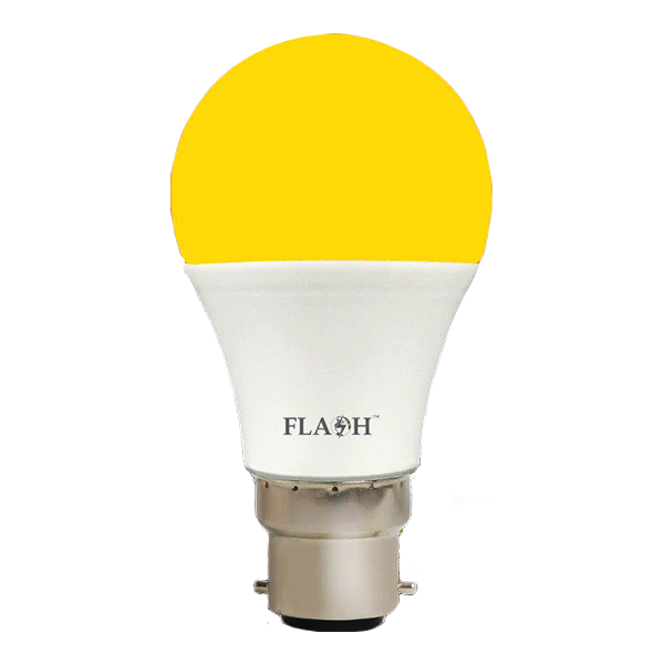 49024-BULB-6W-220V-BC-YELLOW