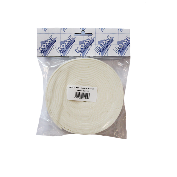 22087-ADHESIVE-FOAM-STRIP-3MM-X-25MM-X-5M-WHITE-ROLL