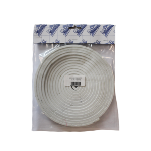 ADHESIVE FOAM STRIP 6MM X 10MM X 5M WHITE