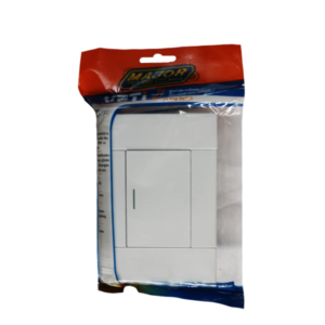 VETI2 SWITCH 1L TWO WAY 2X4 WHITE