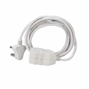 Selectrix Extension Lead 3m x 1mm² 10A White