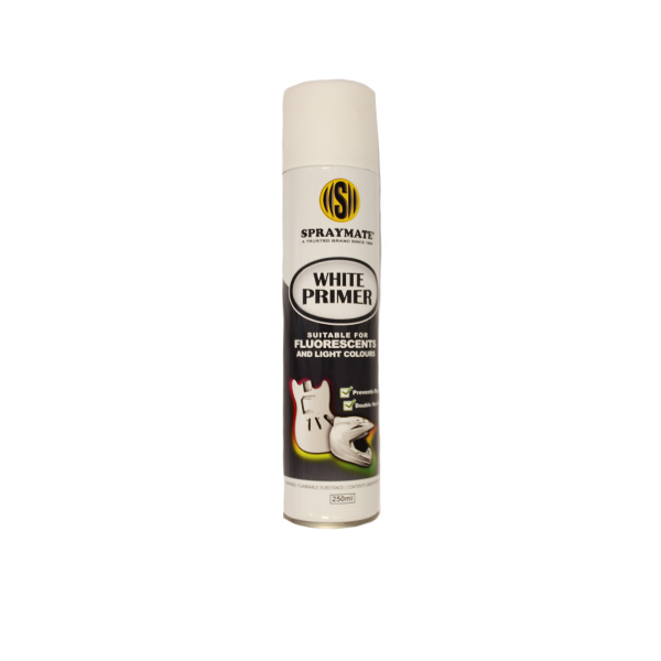 SPRAYMATE S-PAINT WHITE PRIMER 250ML - BRIGHTS Hardware | Shop Online