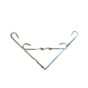 SHELF BRACKET SCROLL 200X200 WHITE