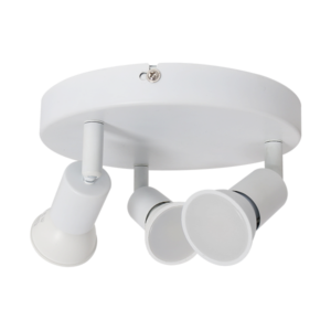 Flash Spotlight 3-Light on Disc White