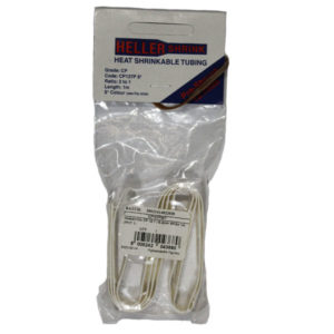 HEATSHRINK PRE-PACK WHITE 12.7MM X 1M