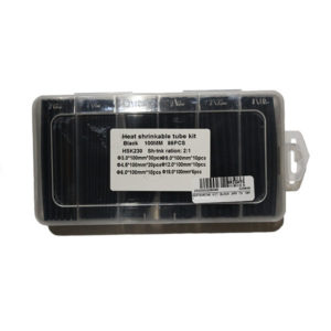 HEATSHRINK KIT BLACK 3MM - 18MM