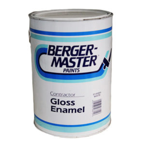 DULUX BERGERMASTER GLOSS WHITE 5L