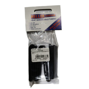 HEATSHRINK PRE-PACK BLACK 12.7MM X 1M