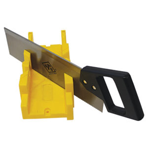 MTS MITRE BOX PLASTIC AND BACKSAW