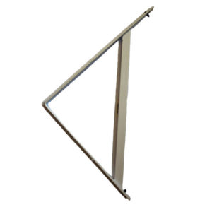 SHELF BRACKET HEAVY DUTY WHITE 300MM X 350MM (2)