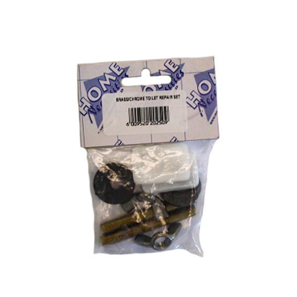 19584-TOILET-SEAT-SPARE-WOOD-FIXING-SET-BRASS