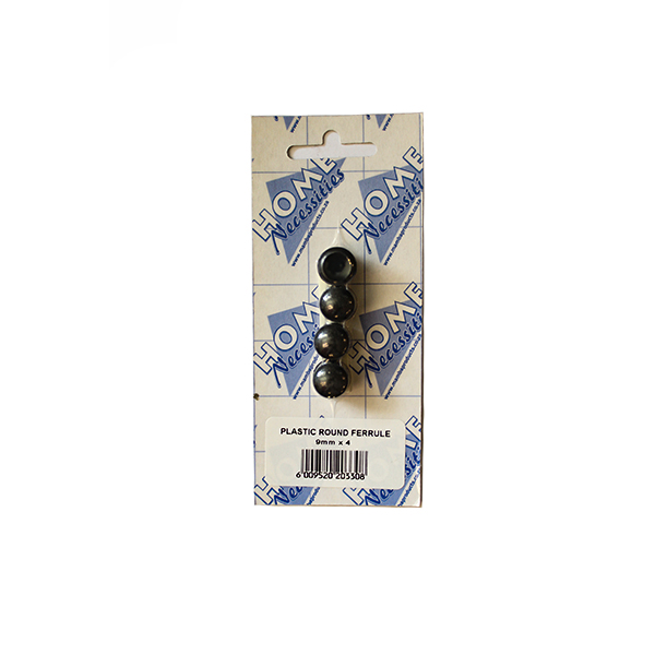 300046-FERRULE-PLASTIC-ROUND-BLACK-09X4
