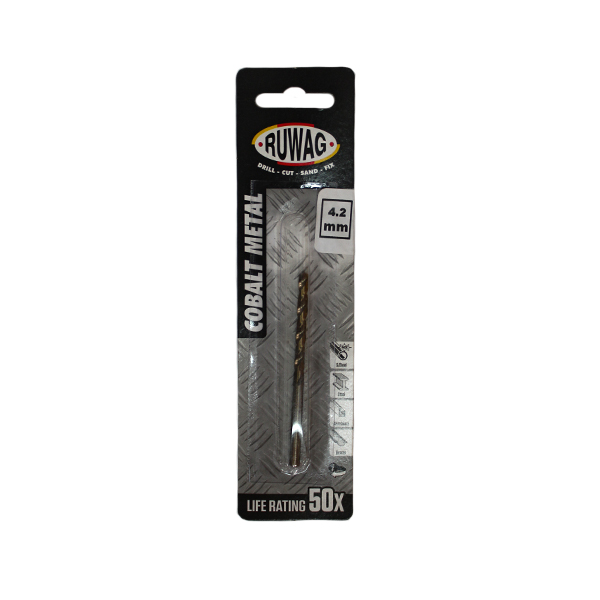 71914-RUWAG-DRILL-BIT-COBALT-METAL-4.2MM