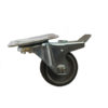 17681-CASTOR-WHEEL-SWIVEL-PLATE-50MM-BRAKE