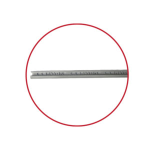 TILE EDGE TRIM WHITE 12.5MM X 2.5M