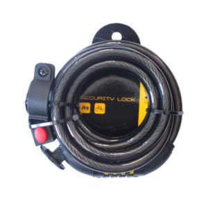 BBL Bicycle Lock Cable Combination 1800mm with Bracket