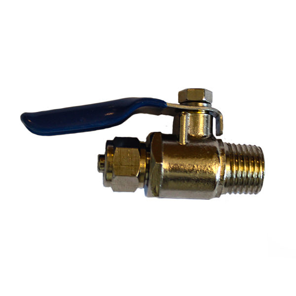 316824-CLAUS-SPARE-CHROME-BALL-VALVE-1/4