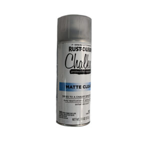 RUST-OLEUM CHALKED SPRAY CLEAR 340GR