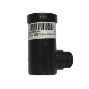 FULLFLOW MALE COMBINATION ELBOW 25MM X 15MM