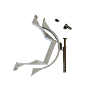 SOUTHPRO D-SHAPED DOWN PIPE HOLDERBAT ROUND 80MM SABS