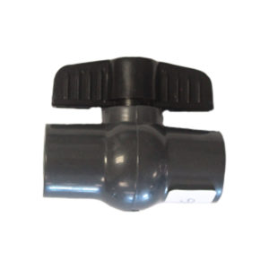 PVC BALL VALVE COMPACT 20MM