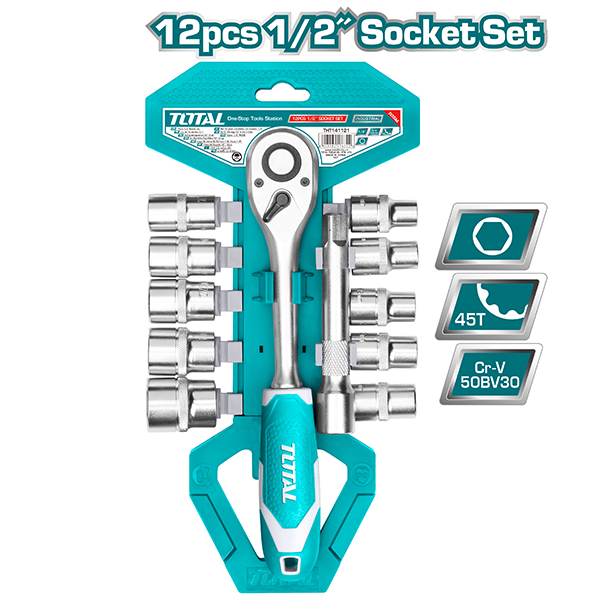 83322-TOTAL-SOCKET-SET-1/2"-DRIVE-12PC