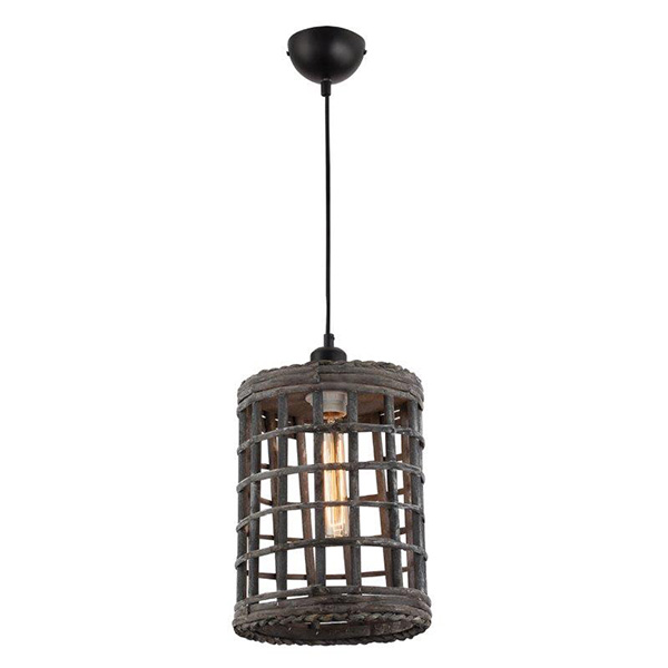 83893-BRIGHT-STAR-PENDANT-1-LIGHT-IRON-AND-RATTEN-330MM