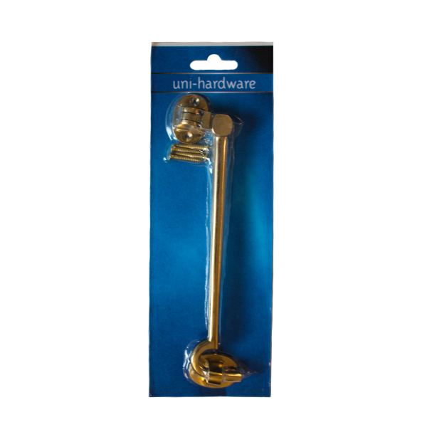 19947-KNOB-&-KNOCKER-door-cabin-hook-solid-brass-200mm