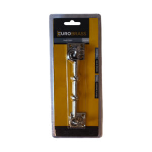 Eurobrass Door Cabin Hook Satin Chrome 150MM