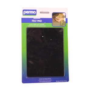 PERMA ADHESIVE PROTECTIVE FELT BLACK 15MM X 115MM X 2.5MM (1)