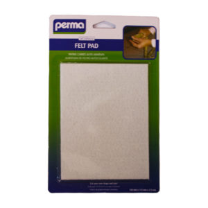 PERMA ADHESIVE PROTECTIVE FELT WHITE 15MM X 115MM X 2.5MM (1)