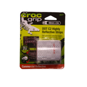 Croc Grip Anti-Slip Grit Red/Silver Reflective 48Mm X 2M