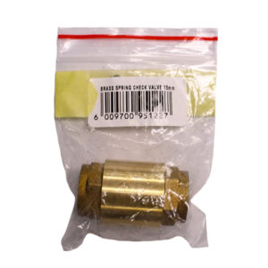 NON-RETURN VALVE SPRING TYPE 15MM