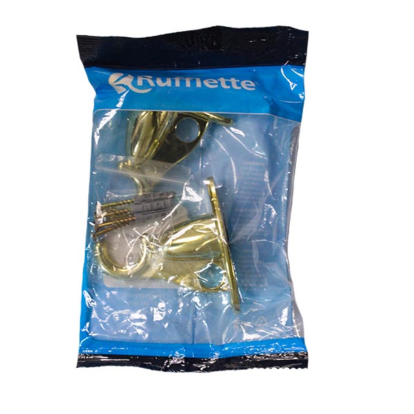 11958-CURTAIN-BRACKET-BRASS-PLATED-PLASTIC-25/16M