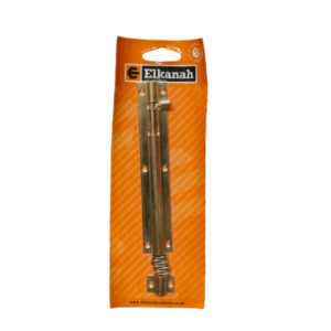 Elkanah Barrel Bolt Brass 150Mm