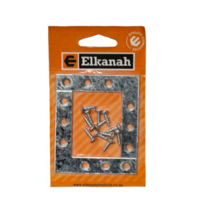 ELKANAH BRACKET BRACE FLAT IRON ZN 75MM X 75MM