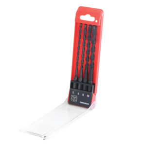 BLU-MOL 4PC SDS PLUS DRILL BIT SET