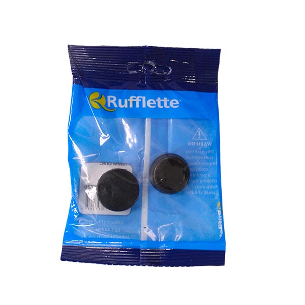 52720-CURTAIN-FINIAL-MATTE-BLACK-PLASTIC-DISC-19MM