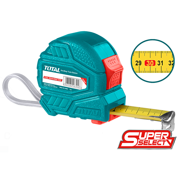 85801-TOTAL-MEASURING-TAPE-STEEL-3MX16MM