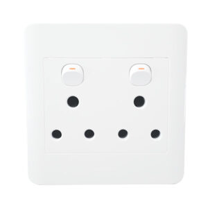 Ausma Double 16A 3-pin Socket Outlet