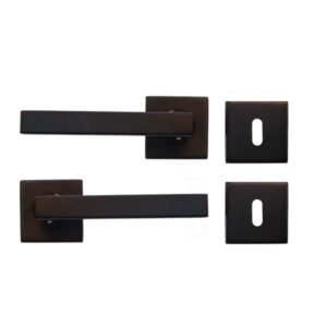 MACKIE CALLISTO BLACK STAINLESS STEEL HANDLE ON ROSE